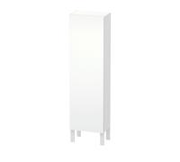 Duravit L-Cube demi-hauteur de caisson 400mm, profondeur 243mm, 1 porte, charnières à droite, LC1168R1818, Couleur: Décor blanc mat