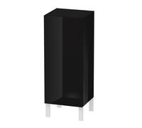 Duravit L-Cube Demi meuble haut individuel 1 porte, 2 étagères en verre, charnières à droite, hauteur min. 600 mm - max. 900 mm, largeur min. 250 mm - max. 500 mm, profondeur min. 200 mm - max. 363 mm