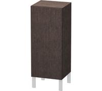 Duravit L-Cube Demi meuble haut individuel 1 porte, 2 tablettes en verre, charnières à gauche, hauteur min. 600 mm - max. 900 mm, largeur min. 250 mm - max. 500 mm, profondeur min. 200 mm - max. 363 m