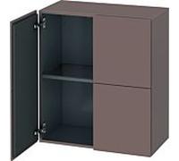 Duravit L-Cube Duravit LC117704343 Basalt Matt, 70 x 80 x 36.3 cm, 2 portes
