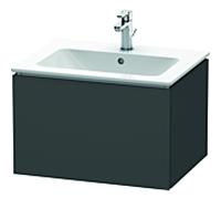 Duravit L-Cube Duravit LC614004949 en graphite mat, 62x40x48,1cm, 1 tiroir, mural