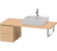 Duravit L-Cube élément bas pour console, 2 tiroirs, 320x400x547mm, LC583503030, Couleur: Décor chêne naturel