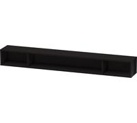 Duravit L-Cube Élément d'étagère horizontal, 3 compartiments, 140x1000x120mm, LC120104040, Couleur: Laque noire brillante