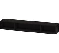 Duravit L-Cube Élément d'étagère horizontal, 3 compartiments, 140x800x120mm, LC120004040, Couleur: Laque noire brillante