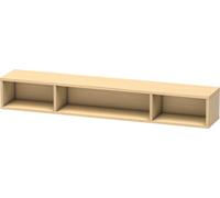 Duravit L-Cube Élément d'étagère horizontal, 3 compartiments, 140x800x120mm, LC120007171, Couleur: Placage chêne méditerranéen en bois véritable