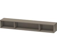 Duravit L-Cube Élément d'étagère horizontal, 3 compartiments, 140x800x120mm, LC120008989, Couleur: Laque haute brillance Gris Flanelle