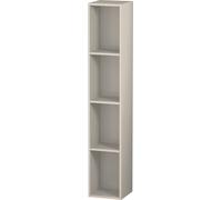 Duravit L-Cube LC120509191 18x18cm, 4 compartiments, vertical, taupe mat