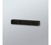 Duravit Élément d'étagère L-Cube LC120004040 3 compartiments 140×800×120 mm laque noire brillante