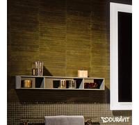 Duravit L-Cube Élément d'étagère horizontal, 3 compartiments, 140x800x120mm, LC120008989, Couleur: Laque haute brillance Gris Flanelle