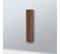 Duravit Élément d'étagère vertical L-Cube 4 compartiments 180×180×1000mm Décor noyer naturel