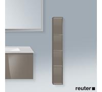 Duravit Étagère L‑Cube LC120508989 – 4 compartiments – 180×180×1000 mm – Gris Flanelle