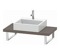 Duravit L-Cube LC100C04343 épaisseur 4,5 cm, basalte mat, pour Vasques à poser , variable