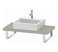 Duravit L-Cube LC100C09191 épaisseur 4,5 cm, taupe mat, pour Vasques à poser , variable