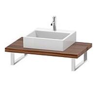 Duravit L-Cube LC102C07979 épaisseur 4,5 cm, noyer naturel, pour Aufsatzbecken , variable