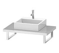 Duravit L-Cube LC102C09191 épaisseur 4,5 cm, taupe mat, pour Aufsatzbecken , variable