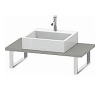 Duravit L-Cube LC104C00707 épaisseur 3 cm, gris béton mat, pour Vasques à poser , variable