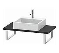Duravit L-Cube LC104C08080 épaisseur 3 cm, graphite super mat, pour Vasques à poser , variable