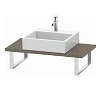Duravit L-Cube LC104C08989 épaisseur 3 cm, gris flanelle brillant, pour Vasques à poser , variable