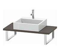 Duravit L-Cube LC104C09090 épaisseur 3 cm, flanelle gris soie mat, pour Vasques à poser , variable