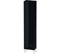 Duravit L-Cube armoire haute, 1 porte charnière à droite, 400x243x1760mm, LC1170R4040, Couleur: Laque noire brillante