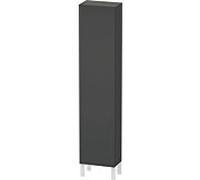 Duravit L-Cube LC1170R4949 40x24,3x176cm, porte à droite, graphite mat