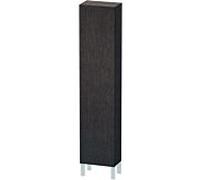 Duravit L-Cube armoire haute, 1 porte charnière à droite, 400x243x1760mm, LC1170R7272, Couleur: placage en chêne véritable brossé foncé