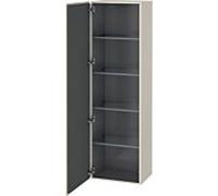 Duravit L-Cube LC1181L9191 50x36,3x176cm, porte à gauche, taupe mat