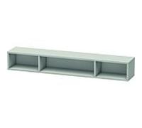 Duravit L-Cube LC120000707 80 x 14 cm, gris béton mat, 3 compartiments, horizontal