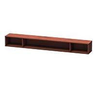 Duravit L-Cube LC120101313 100 x 14 cm, noyer américain, 3 compartiments, horizontal
