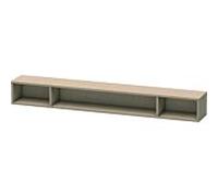 Duravit Étagère L-Cube LC120107575 horizontale 3 compartiments 100×14 cm décor en lin