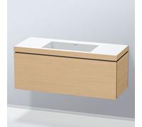 Duravit L-Cube Meuble avec vasque Vero Air, 1 tiroir, LC6919N3030,
