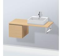 Duravit L-Cube meuble bas LC583103030 42 x 54,7 cm, chêne naturel, pour console, 2000 coulissant