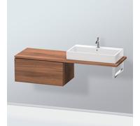 Duravit Meuble bas L-Cube LC583407979 82 x 54,7 cm, noyer naturel, pour console, 2000 coulissant