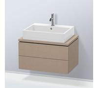 Duravit Meuble sous-lavabo L-Cube LC580607575 72 x 47,7 cm lin pour console 2 tiroirs
