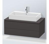 Duravit L-Cube Meuble bas, 2 tiroirs, LC581908080,