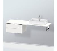 Duravit L-Cube Meuble bas, 2 tiroirs, LC585908484,
