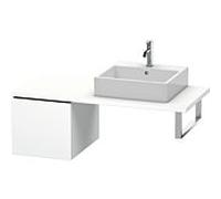 Duravit L-Cube meuble bas LC583101818 42 x 54,7 cm, blanc mat, pour console, 2000 coulissant