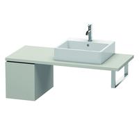 Duravit L-Cube meuble bas LC583000707 32 x 54,7 cm, gris béton mat, pour console, coulissant 2000