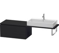 Duravit L-Cube meuble bas LC583401616 82 x 54,7 cm, chêne noir, pour console, 2000 coulissant