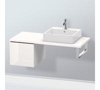 Duravit L-Cube meuble bas LC583102222 42 x 54,7 cm, blanc brillant, pour console, 2000 coulissant