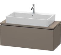 L-Cube Duravit vasque LC580409090 102 x 47,7 cm, flanelle gris soie mat, pour console, coulissant 2000