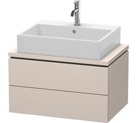 Duravit Duravit Meuble sous-lavabo Compact L-Cube 72x47,7 cm, Tau mat, f Kons, 2 tiroirs Quantité:1