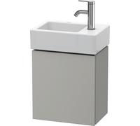 Duravit Vasque L-Cube LC6293R0707 36,4×24,1×40 cm suspendue porte à droite gris béton mat