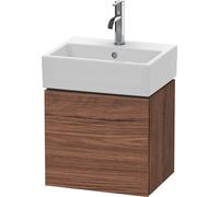 Duravit Vasque L‑Cube LC6245R2121 suspendue 43,4x34,1x40 cm porte à droite noyer foncé