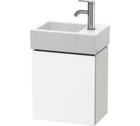 L-Cube Duravit vasque LC6293L1818 36,4x24,1x40cm, suspendu, porte à gauche, blanc mat