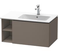 Duravit Meuble sous-vasque L-Cube LC619209090 82×48,1×40 cm coulissant vasque à droite gris flanelle
