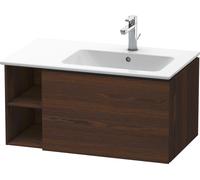 Duravit Meuble sous-vasque L-Cube 82×48,1×40cm 2000 coulissant vasque à droite noyer brossé