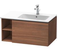 Duravit Meuble sous-vasque L-Cube LC619207979 82×48,1×40 cm 2000 coulissant vasque à droite noyer