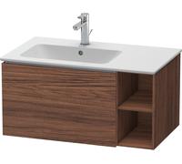 Duravit Meuble sous-vasque L-Cube LC619102121 82x48,1x40 cm coulissant vasque à gauche noyer foncé