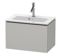 L-Cube Duravit vasque LC615600707 62 x 39, 2000 cm, gris béton mat, 2000 , suspendu